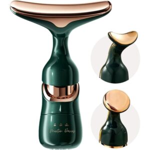 Anti Wrinkles Face Neck Eyes Massager, Vibration Facial Massager for Skin Care, Face Sculpting Tool Multifunctional Neck Face Massager Beauty Device