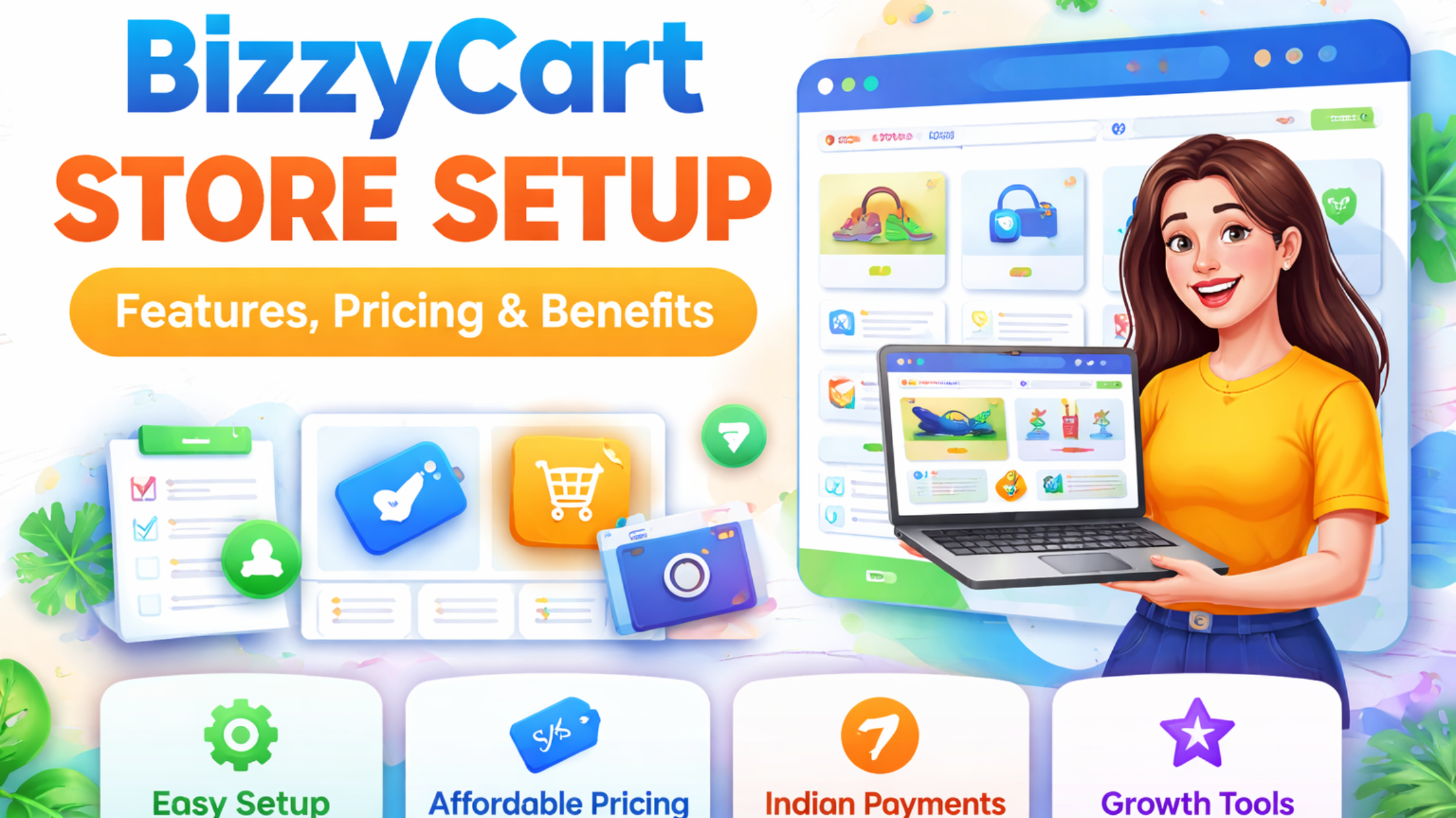 BizzyCart store setup