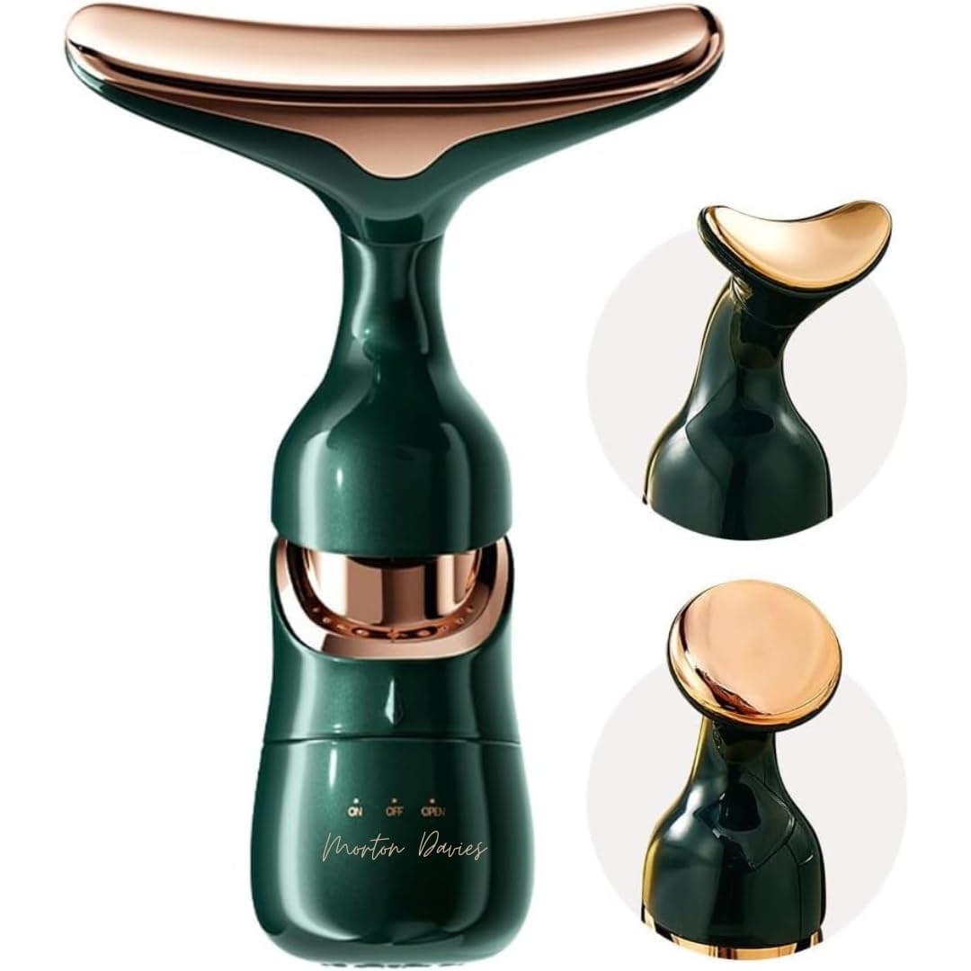 Anti Wrinkles Face Neck Eyes Massager, Vibration Facial Massager for Skin Care, Face Sculpting Tool Multifunctional Neck Face Massager Beauty Device