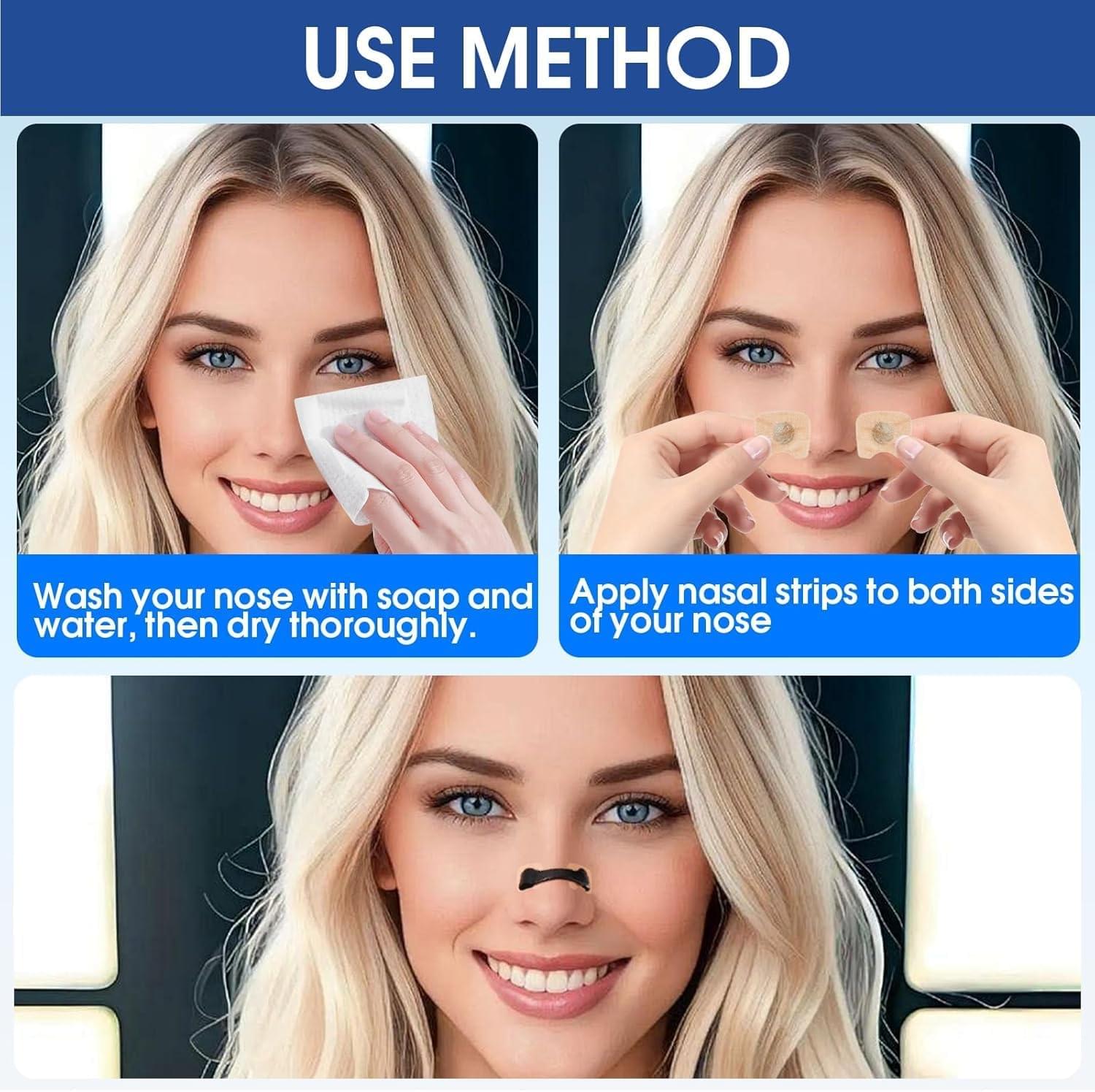 Nose Magnet for Breathing – Magnetic Nasal Strips & Breathing Aids for Men & Women | Improves Airflow & Reduces Snoring | Ideal for Home, Hotel, Travel & Business Trips - Image 2